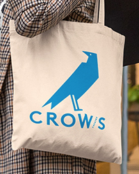 poster for Tote Bag with Crows Logo